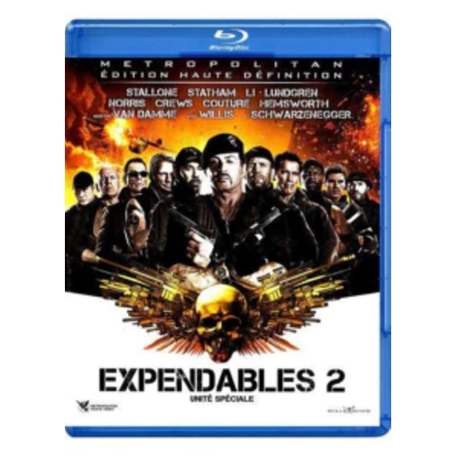 EXPENDABLES 2 BLU-RAY