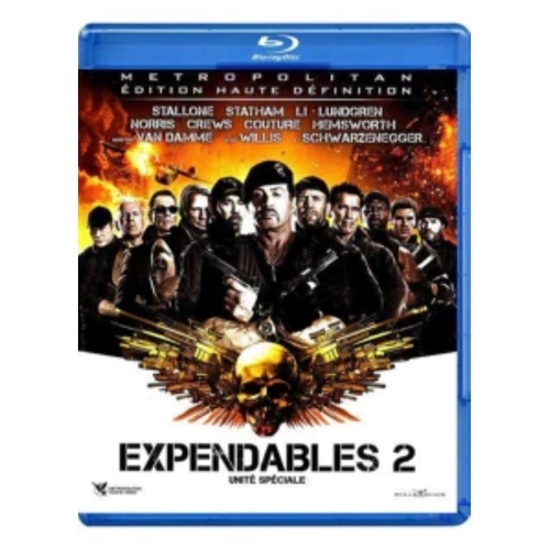 EXPENDABLES 2 BLU-RAY