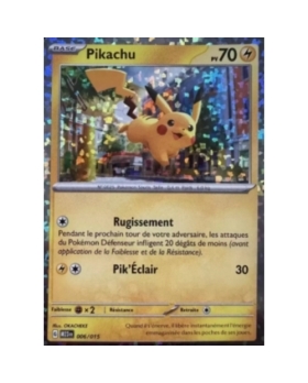 PIKACHU PV 70 006/15
