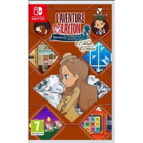 L'aventure Layton : Katrielle & La Conspiration des Millionnaire Switch NEUF 