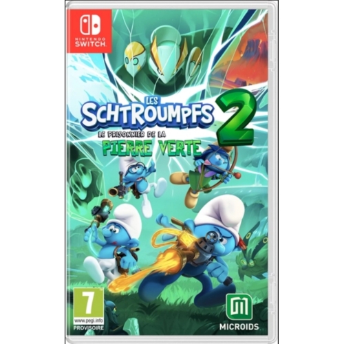 Les Schtroumpfs 2 : Le Prisonnier de la Pierre Verte SWITCH NEUF 