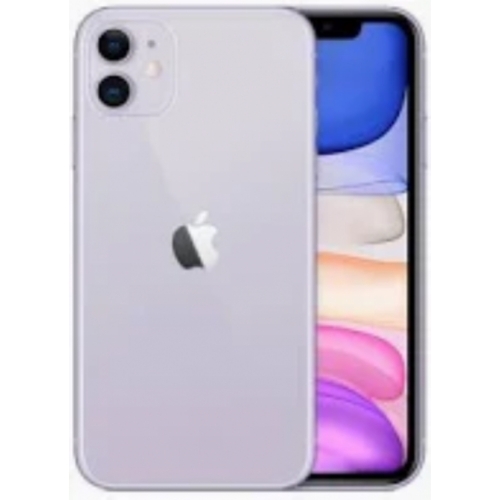 IPHONE 11 VIOLET 128GO 4G BATTERIE:100%(NON ORIGINALE)