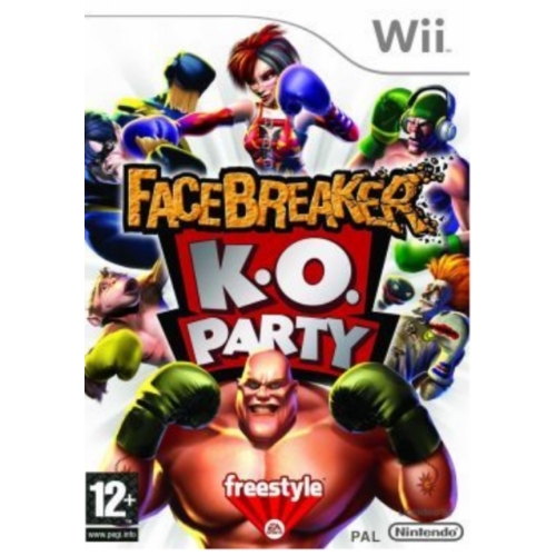Facebreaker K.O. Party Wii AVEC NOTICE