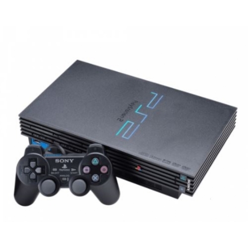 PS2 FAT NOIRE COMPLETE MANETTE FILAIRE OFFICIELLE