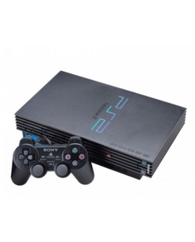 PS2 FAT NOIRE COMPLETE MANETTE FILAIRE OFFICIELLE