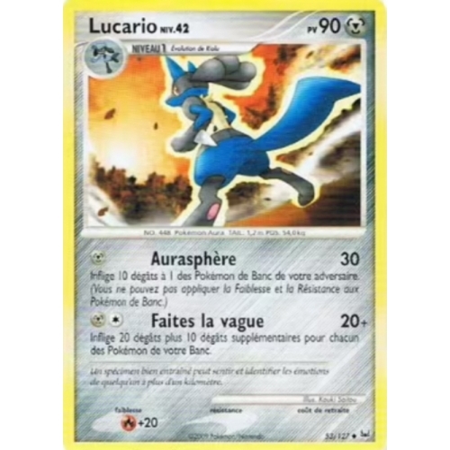 LUCARIO niv:42 PV90 53/127