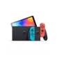 NINTENDO SWITCH OLED  BLEU ET ROUGE JOYCON OFFICIELLE 