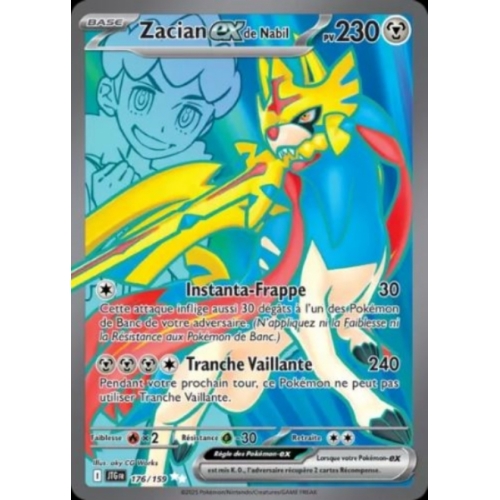 Zacian EX de Nabil 230PV 176/159