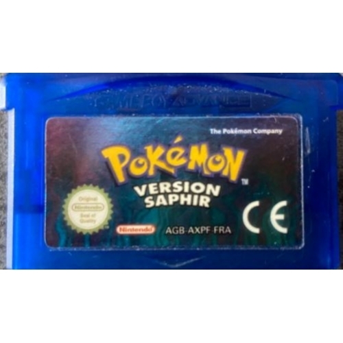 POKEMON VERSION SAPHIRE GAME BOY ADVANCE 