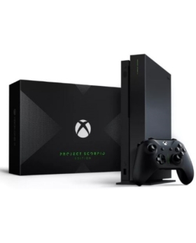 XBOX ONE X EDITION PROJECT SCORPIO 1TO  COMPLETE MANETTE FILAIRE OFFICIELLE