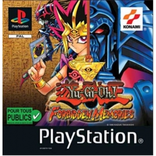 Yu-Gi-Oh! - Forbidden Memories PS1 sans notice