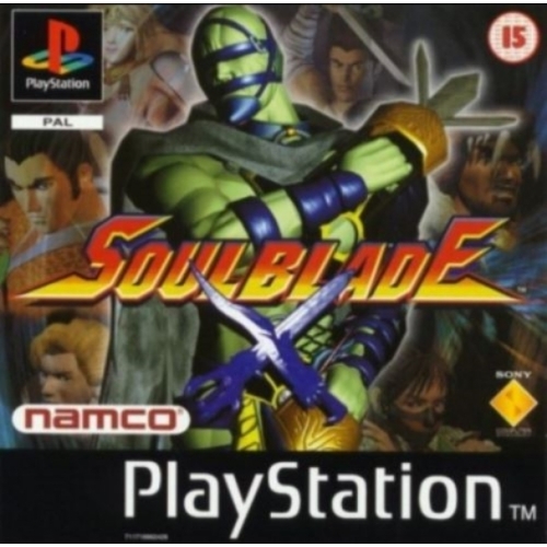 Soul Blade - Platinum PS1
