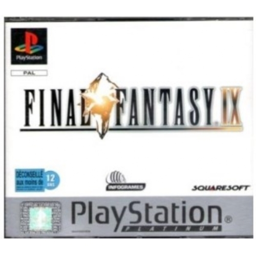 FINAL FANTASY IX PLATINUM PS1 avec notice