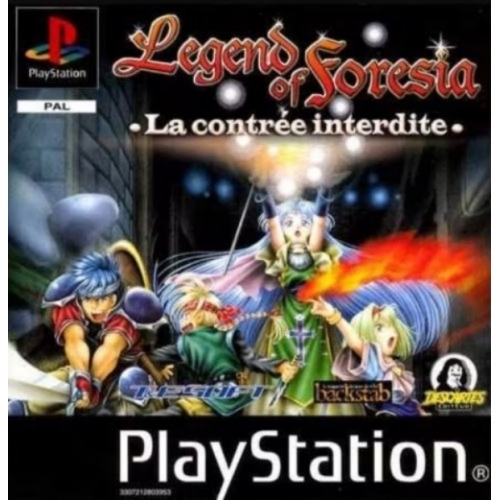 Legend of Foresia : La Contrée Interdite PS1 avec notice