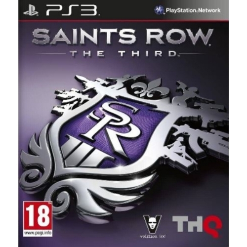 SAINTS ROW THE THIRD PS3 AVEC NOTICE