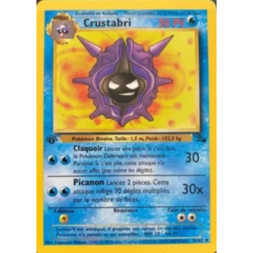CRUSTABRI 50PV 32/62 EDITION 1