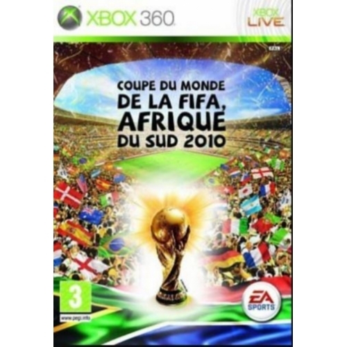 COUPE DU MONDE DE LA FIFA , AFRIQUE DU SUD 2010  XBOX 360 AVEC NOTICE