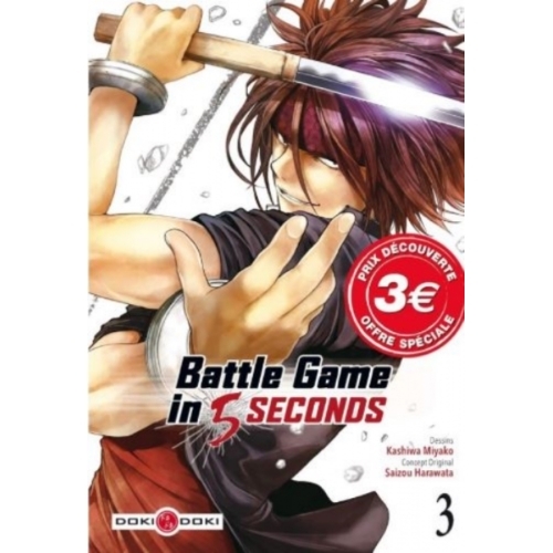 Battle game in 5 seconds Tome 3 MANGA