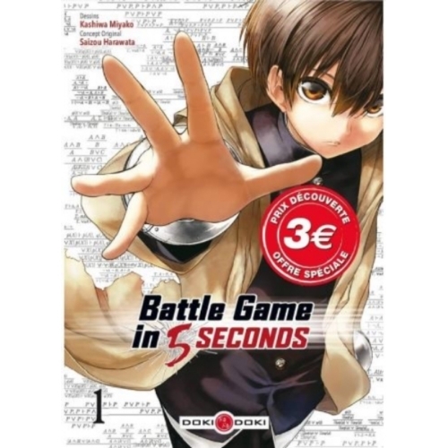 Battle game in 5 seconds Tome 1 MANGA