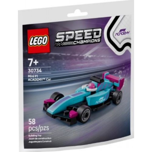 LEGO SPEED CHAMPIONS ACADEMY 30734 58PCS