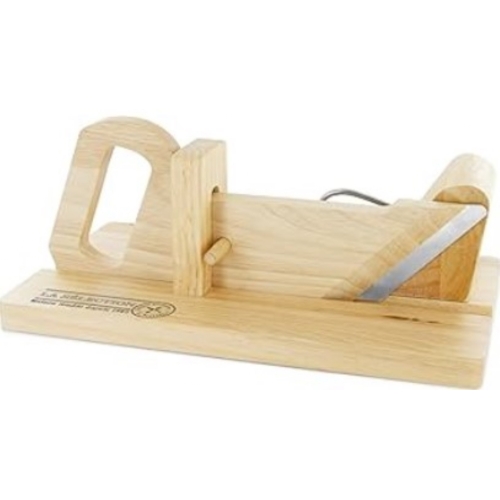 Trancheuse à charcuterie en bois cook concept