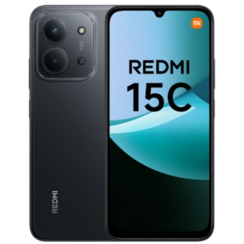 REDMI 15C NOIR 256GO 4G RAM:8GO 50MPX BATTERIE:6000MAH ECRAN:120HZ(6.9')