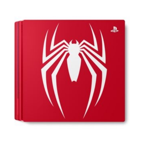 PS4 PRO 1TO SPIDER-MAN MANETTE OFFICIELLE NOIRE