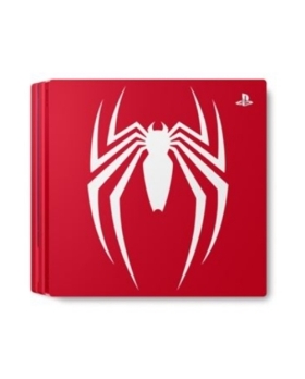 PS4 PRO 1TO SPIDER-MAN MANETTE OFFICIELLE NOIRE