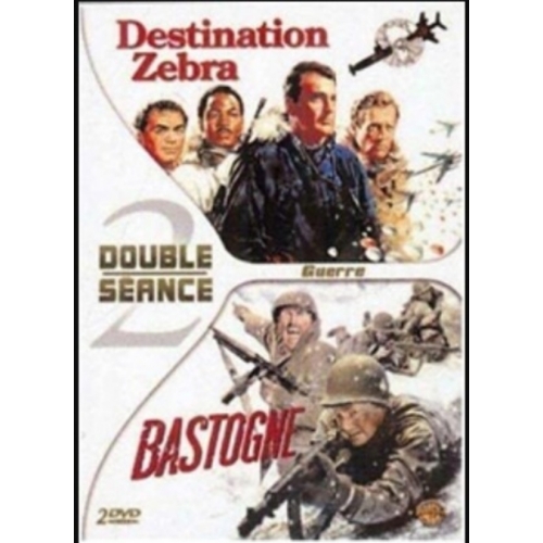Double séance Guerre : Bastogne + Destination Zebra - DVD