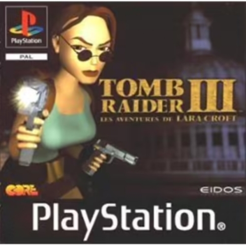 TOMB RAIDER III LES AVANTURES DE LARA CROFT AVEC NOTICE - PS1 