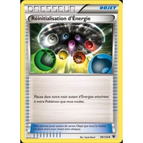 REINITIALISATION D'ENERGIE 98/124