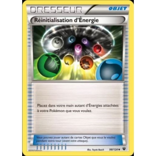 REINITIALISATION D'ENERGIE 98/124