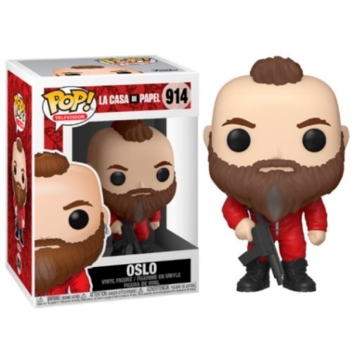 OSLO FIGURINE LA CASA DE PAPEL FUNKO POP 914