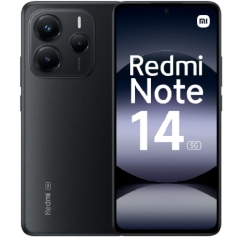REDMI NOTE 14 NOIR 5G 256GO RAM:8GO 108MPX ECRAN:AMOLED(120HZ) BATTERIE:5110MAH