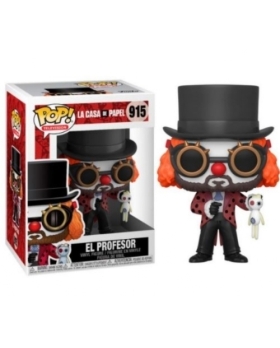 PROFESSOR CLOWN FIGURINE LA CASA DE PAPEL POP 915 