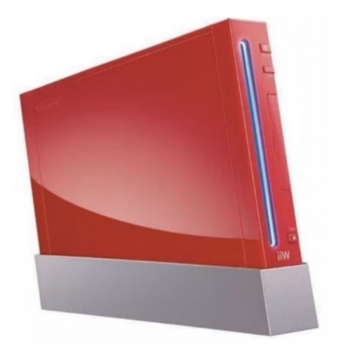 WII ROUGE COMPLETE WII MOTE OFFICIELLE 