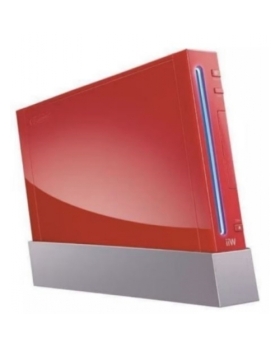 WII ROUGE COMPLETE WII MOTE OFFICIELLE 