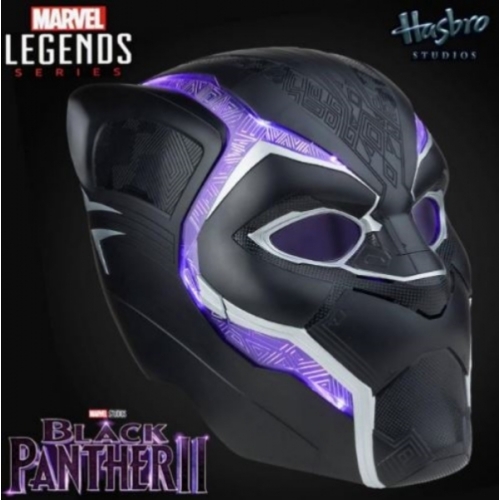 BLACK PANTHER II : WAKANDA FOREVER - CASQUE INTEGRAL ELECTRONIQUE OFFICIEL AVEC ECLAIRAGE
