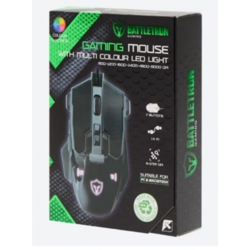 SOURIS BATTLETRON FILAIRE RGB 8000 DPI