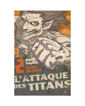 L'ATTAQUE DES TITANTS TOME 2 EDITON COLOSSALE MANGA 