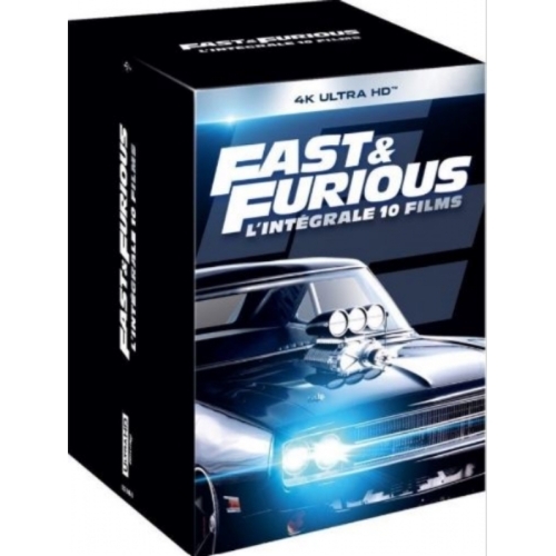Fast and Furious L'intégrale 10 Films 4K Ultra HD 