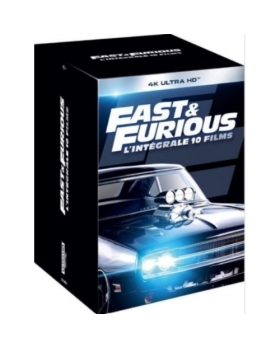 Fast and Furious L'intégrale 10 Films 4K Ultra HD 