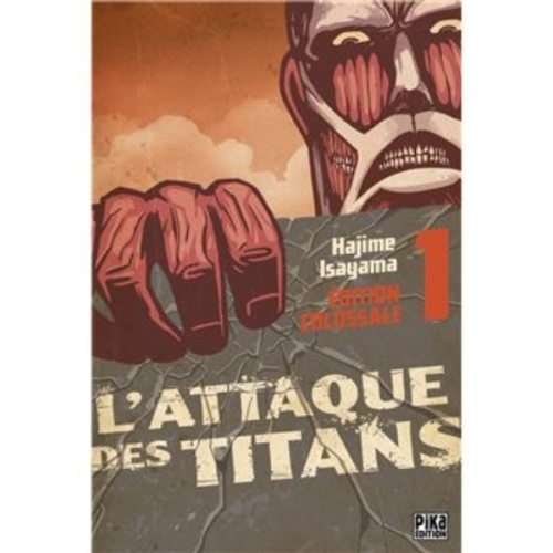 L'ATTAQUE DES TITANTS TOME 1 EDITON COLOSSALE MANGA 