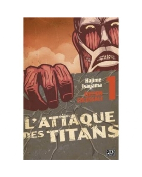 L'ATTAQUE DES TITANTS TOME 1 EDITON COLOSSALE MANGA 