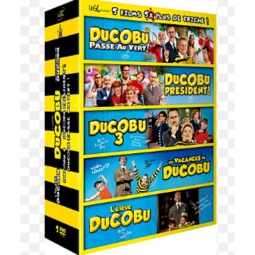COFFRET 5 FILMS DUCOBU DVD