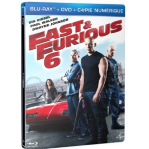 FAST AND FURIOUS 6 EDITION STEELBOOK BLU-RAY