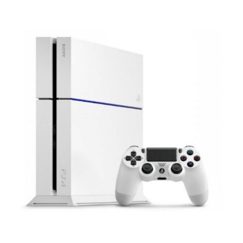 PS4 FAT BLANCHE 500GO MANETTE OFFICIELLE NOIRE 