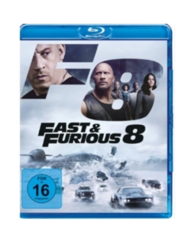 FAST AND FURIOUS 8 BLU-RAY