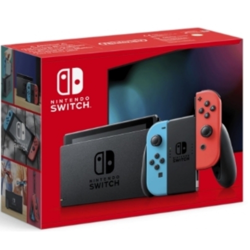 NINTENDO SWITCH COMPLETE JOYCON BLEU/NOIR