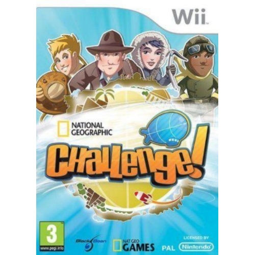 NATIONAL GEOGRAPHIC CHALLENGE WII AVEC NOTICE 